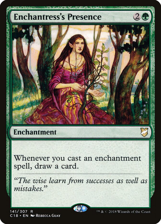 Enchantress's Presence (141) - Commander 2018 (C18)