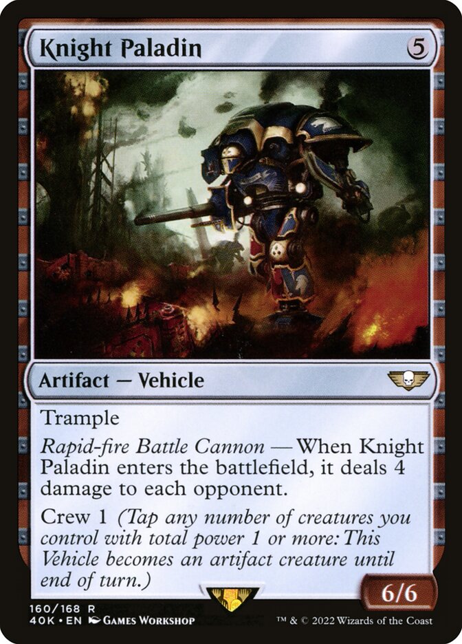 Knight Paladin (160) - Warhammer 40,000 Commander (40K)
