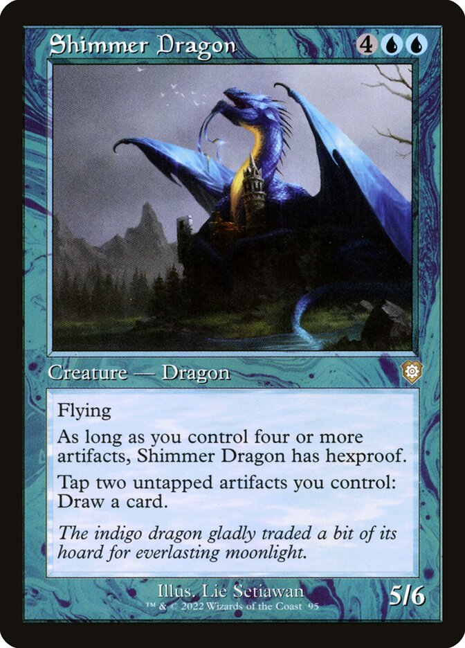 Shimmer Dragon (95) - The Brothers' War Commander (BRC)