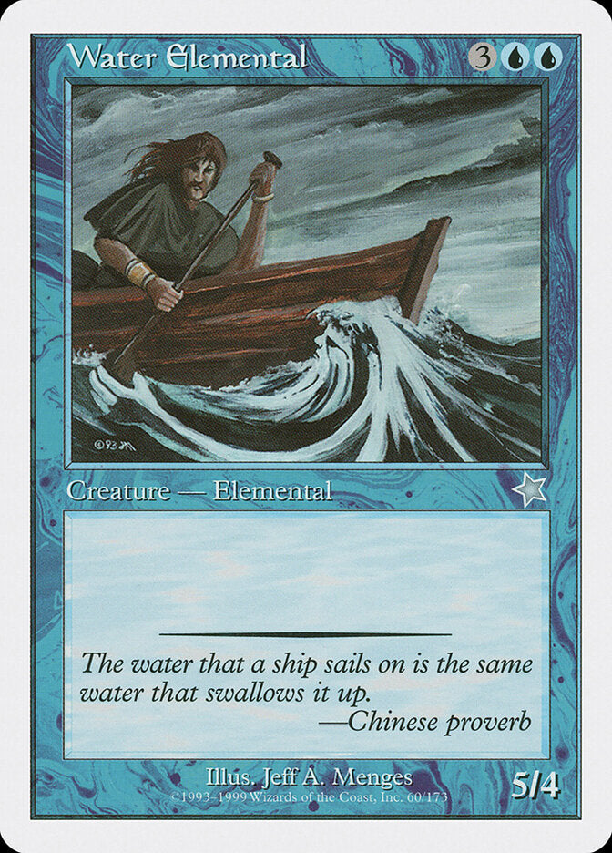 Water Elemental (60) - Starter 1999 (S99)