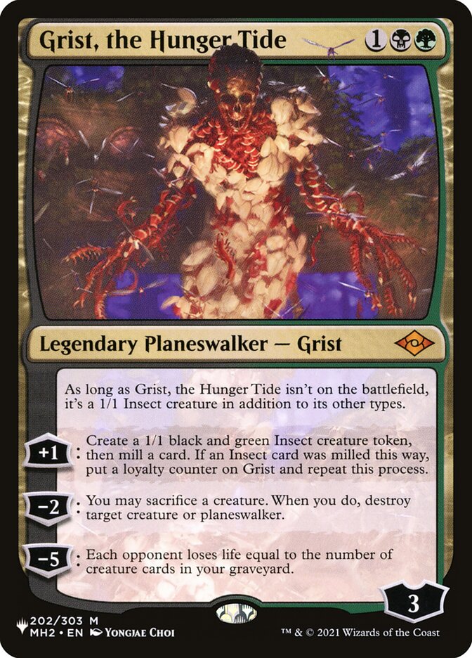 Grist, the Hunger Tide (MH2-202) - The List (PLST)
