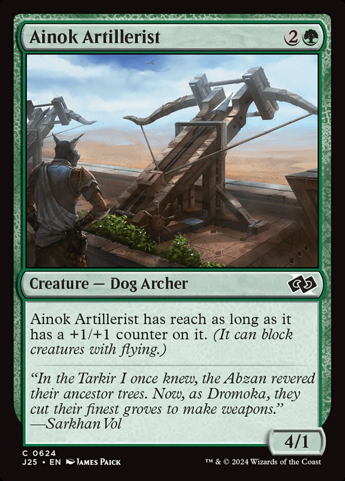 Ainok Artillerist - Foundations Jumpstart (J25)