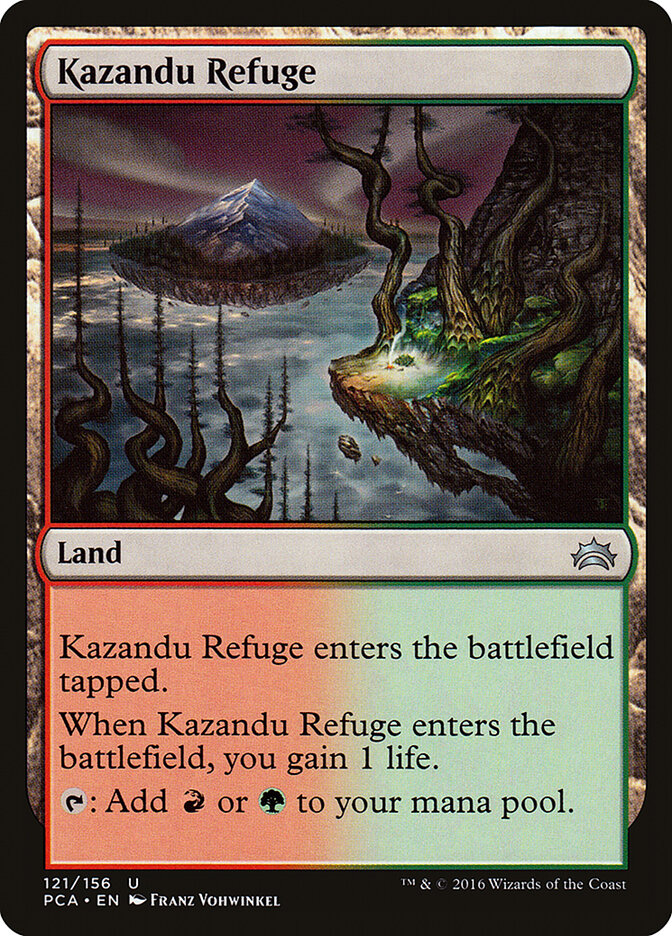 Kazandu Refuge (121) - Planechase Anthology (PCA)