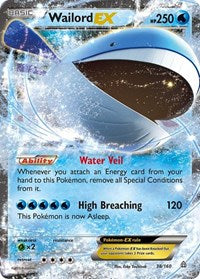 Wailord EX (38) - XY - Primal Clash (PRC)