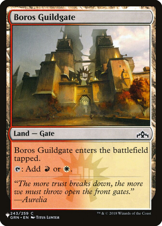 Boros Guildgate (GRN-243) - The List (PLST)