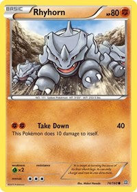 Rhyhorn (74) - XY - Primal Clash (PRC)