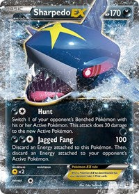 Sharpedo EX (91) - XY - Primal Clash (PRC)