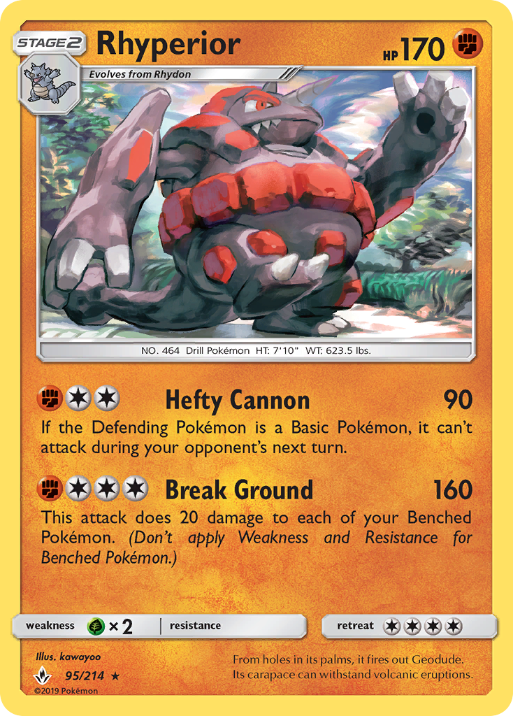 Rhyperior (95/214) - Unbroken Bonds (UNB)