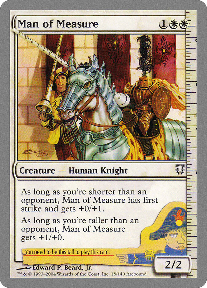 Man of Measure (18) - Unhinged (UNH)