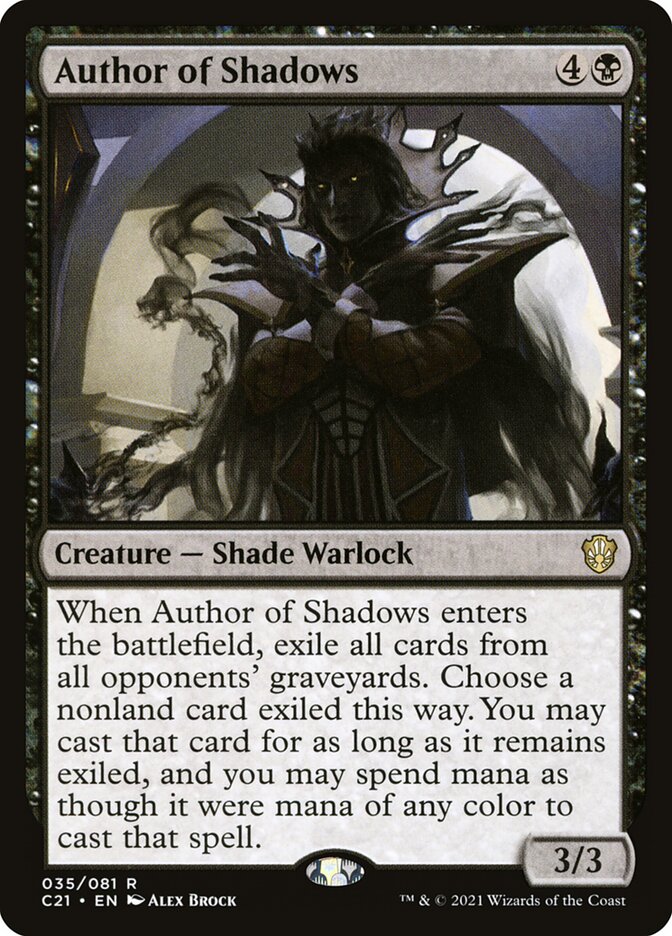 Author of Shadows (35) - Commander 2021 (C21)