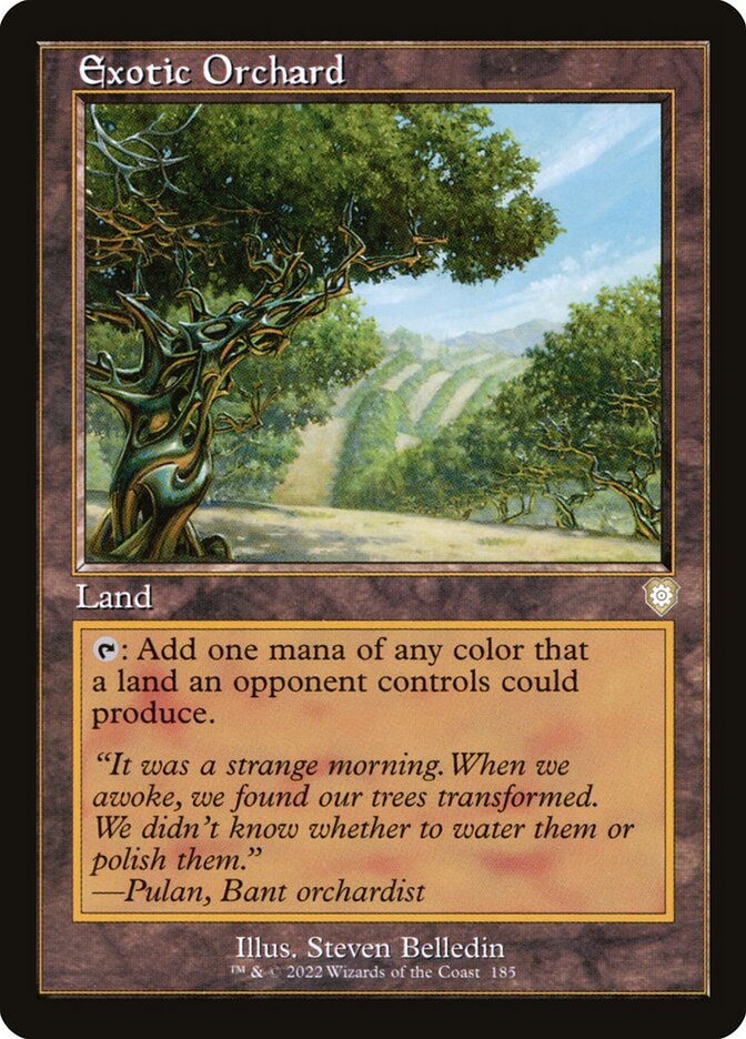 Exotic Orchard (185) - The Brothers' War Commander (BRC)