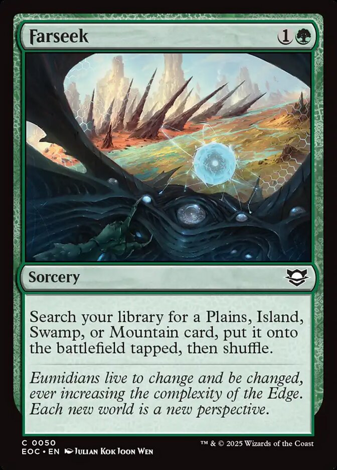 Farseek (50) - Edge of Eternities Commander (EOC)