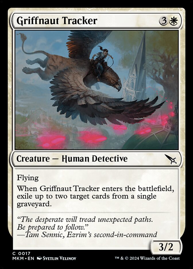 Griffnaut Tracker (17) - Murders at Karlov Manor (MKM)