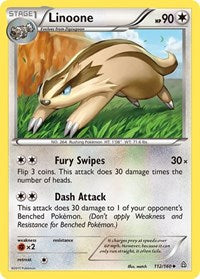 Linoone (112) - XY - Primal Clash (PRC)