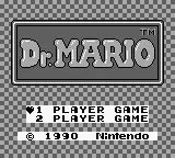Dr Mario - Game Boy