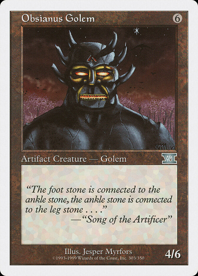 Obsianus Golem (303) - Classic Sixth Edition (6ED)