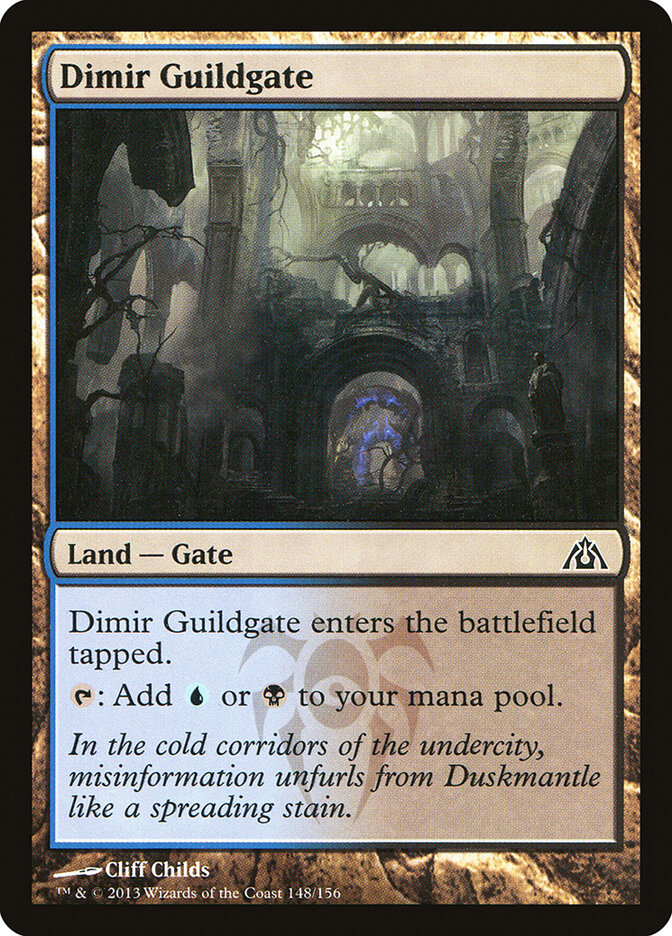 Dimir Guildgate (148) - Dragon's Maze (DGM)