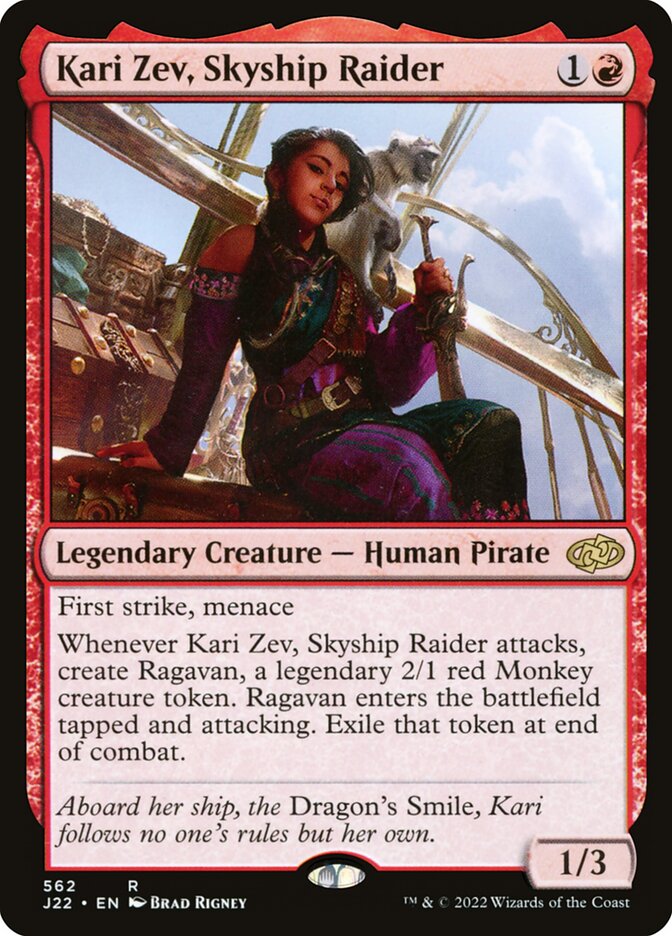 Kari Zev, Skyship Raider (562) - Jumpstart 2022 (J22)