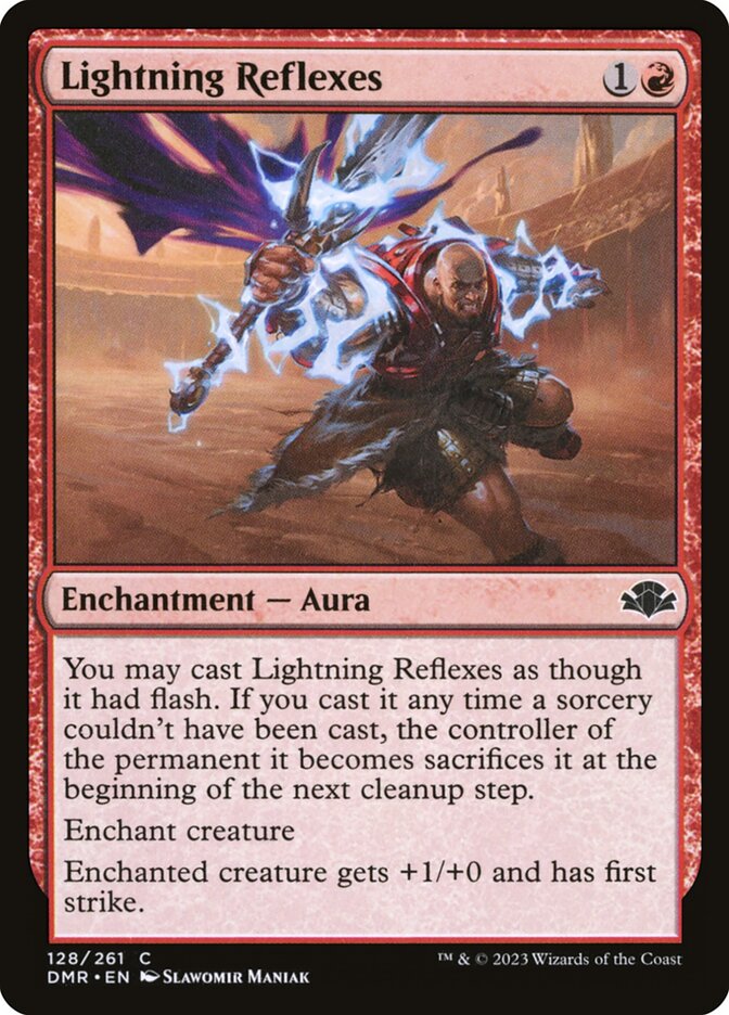 Lightning Reflexes (128) - Dominaria Remastered (DMR)