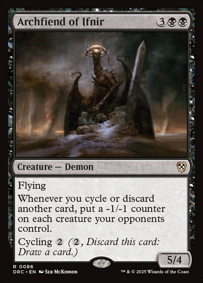 Archfiend of Ifnir - Aetherdrift Commander (DRC)