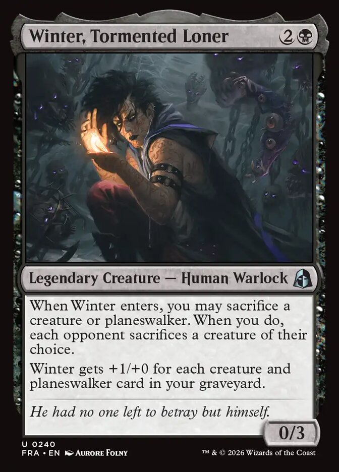 Winter, Tormented Loner (240) - Reality Fracture (FRA)