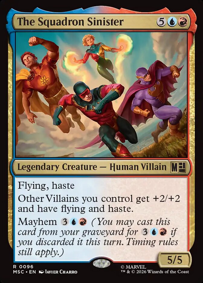 The Squadron Sinister (96) - Marvel Super Heroes Commander (MSC)