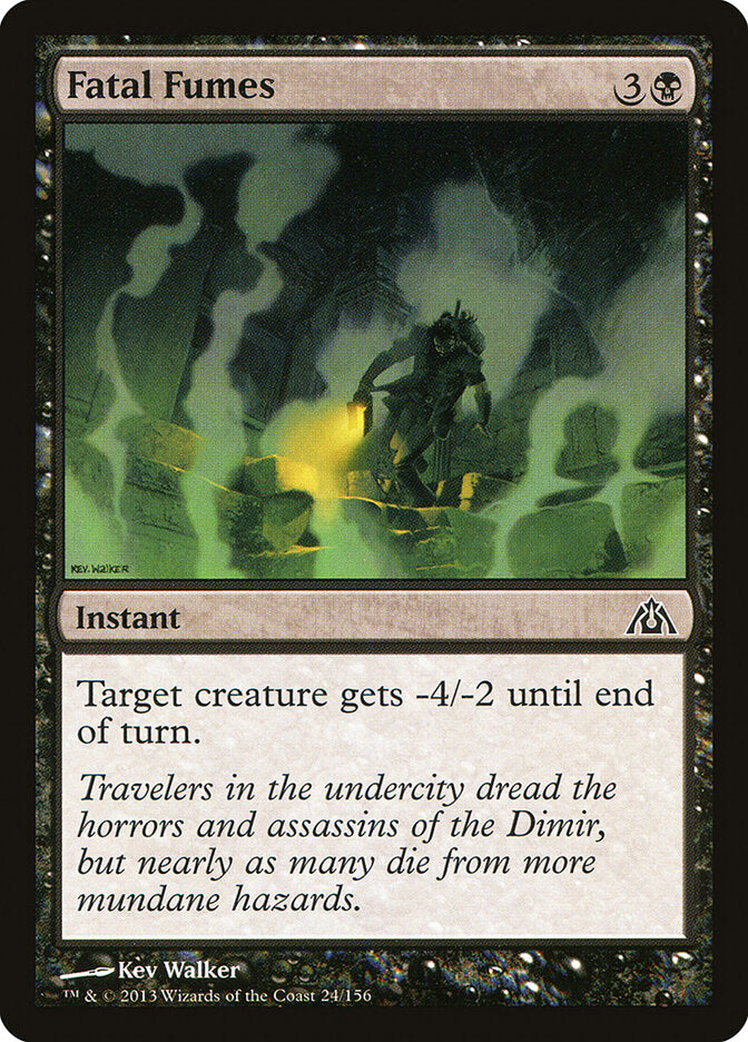 Fatal Fumes (24) - Dragon's Maze (DGM)
