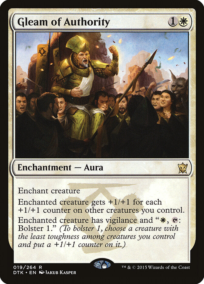 Gleam of Authority (19) - Dragons of Tarkir (DTK)