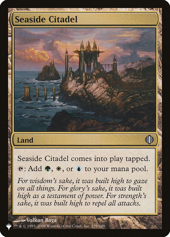 Seaside Citadel (ALA-229) - The List (PLST)
