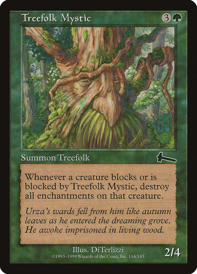 Treefolk Mystic (114) - Urza's Legacy (ULG)