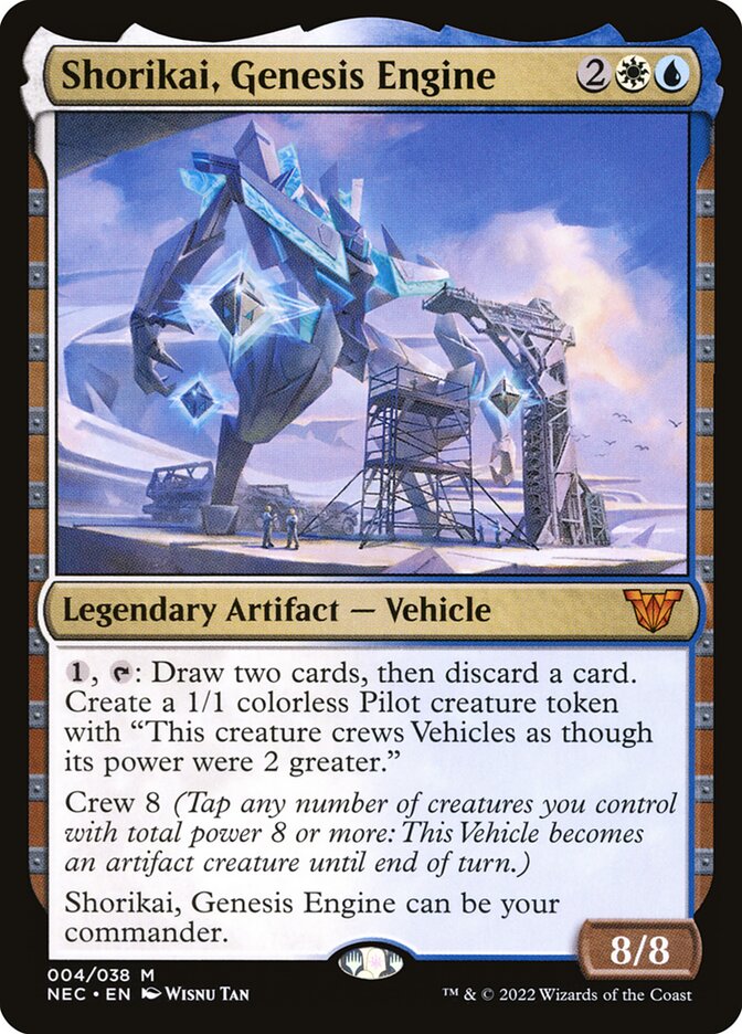 Shorikai, Genesis Engine (4) - Neon Dynasty Commander (NEC)