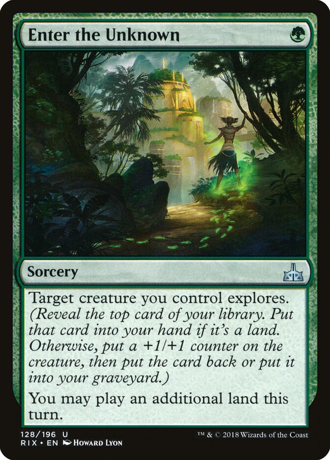 Enter the Unknown (128) - Rivals of Ixalan (RIX)