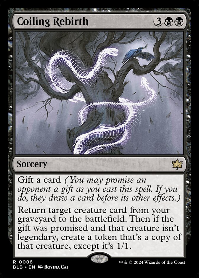 Coiling Rebirth (86) - Bloomburrow (BLB)