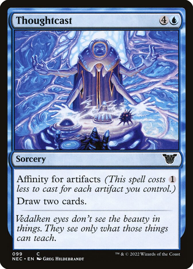 Thoughtcast (99) - Neon Dynasty Commander (NEC)
