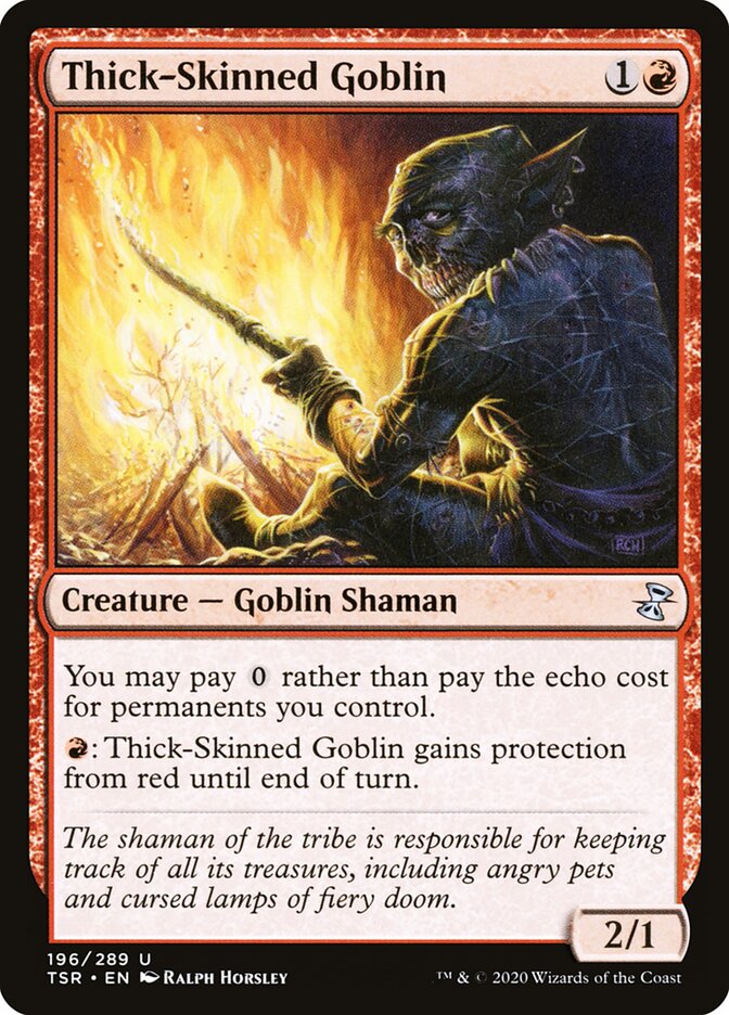 Thick-Skinned Goblin (196) - Time Spiral Remastered (TSR)