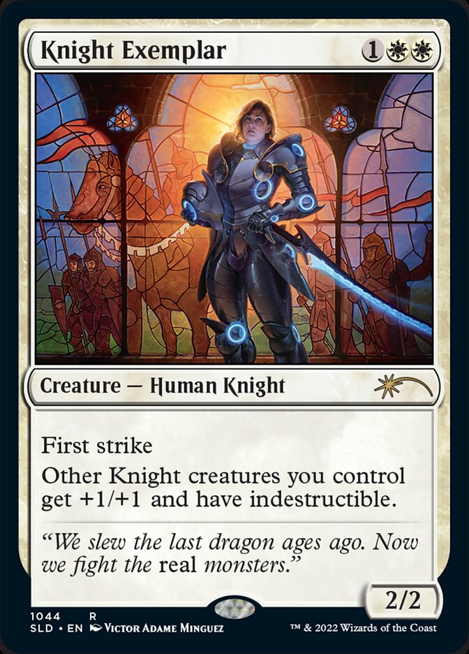 Knight Exemplar (1044) - Secret Lair Drop (SLD)