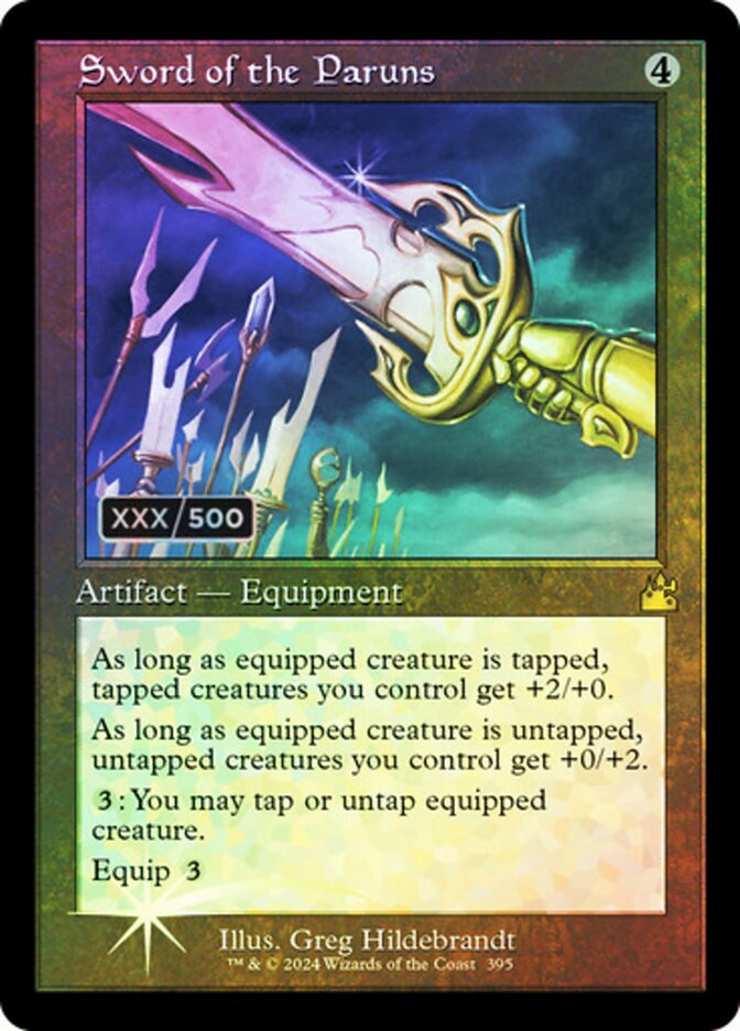 Sword of the Paruns (395z) - Ravnica Remastered (RVR)