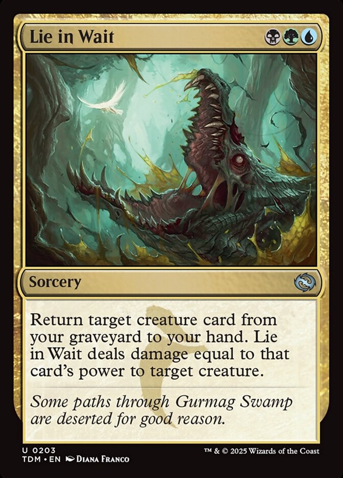Lie in Wait (203) - Tarkir: Dragonstorm (TDM)