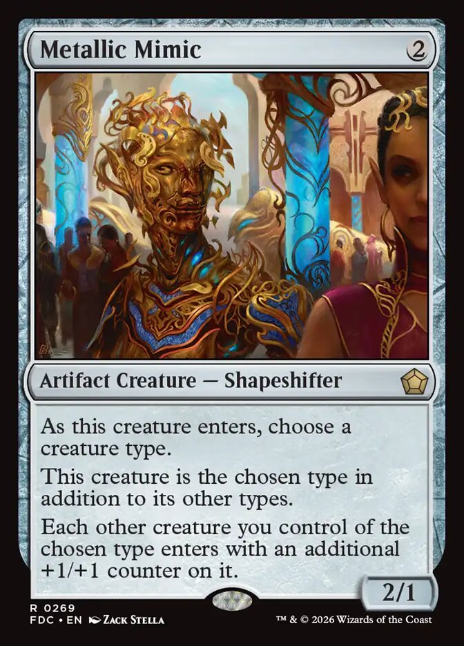 Metallic Mimic (269) - Foundations Commander (FDC)