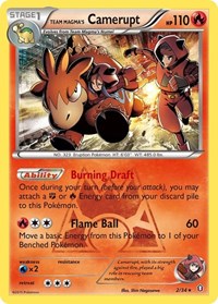 Team Magmas Camerupt (2) - Double Crisis (DCR)