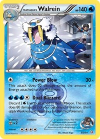 Team Aquas Walrein (5) - Double Crisis (DCR)