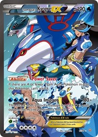Team Aquas Kyogre EX (6) - Double Crisis (DCR)