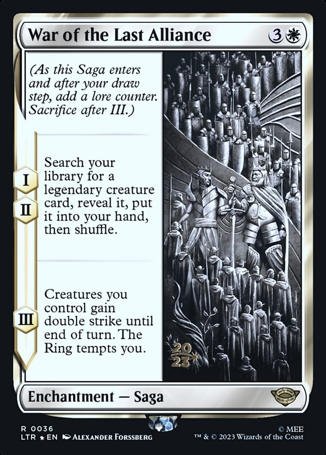 War of the Last Alliance (36s) - Tales of Middle-earth Promos (PLTR)
