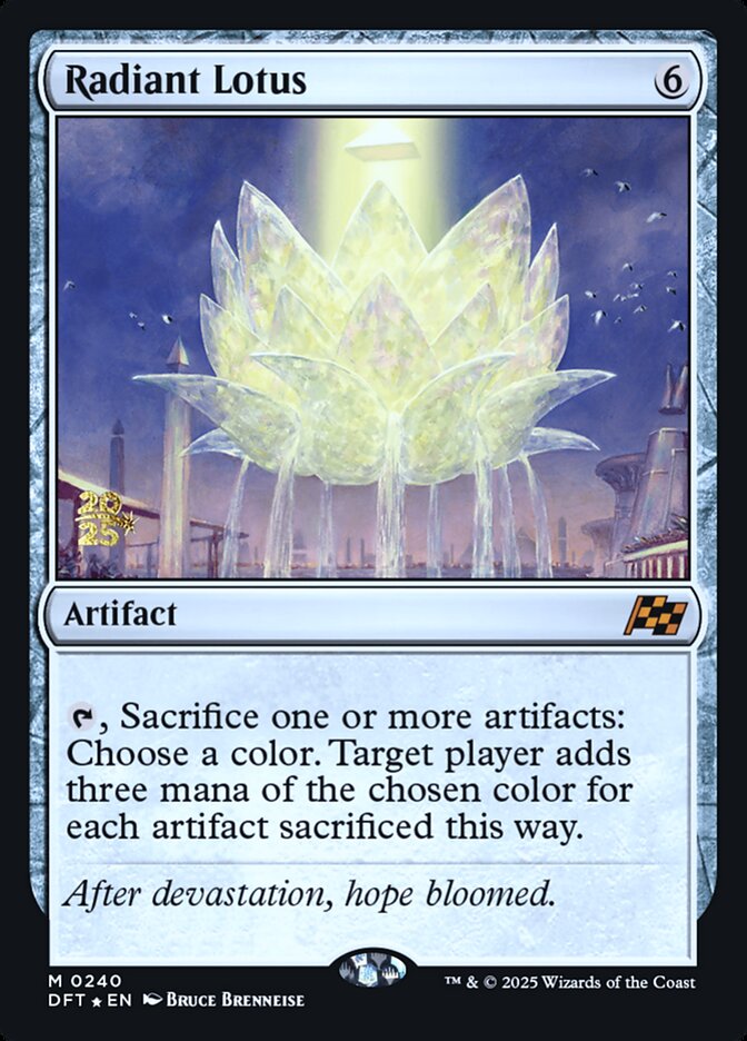 Radiant Lotus (240s) - Aetherdrift Promos (PDFT)
