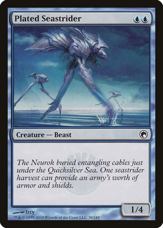 Plated Seastrider (38) - Scars of Mirrodin (SOM)