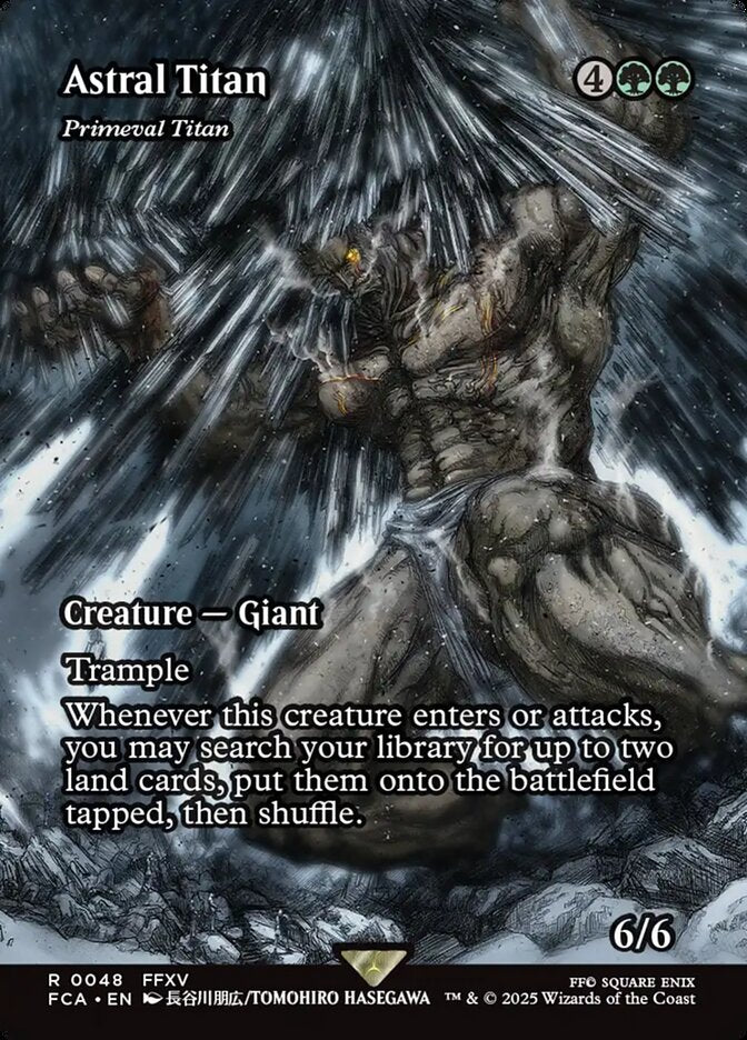 Astral Titan - Primeval Titan (48) - Final Fantasy: Through the Ages (FCA)