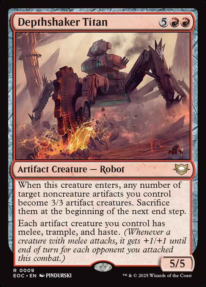 Depthshaker Titan (9) - Edge of Eternities Commander (EOC)