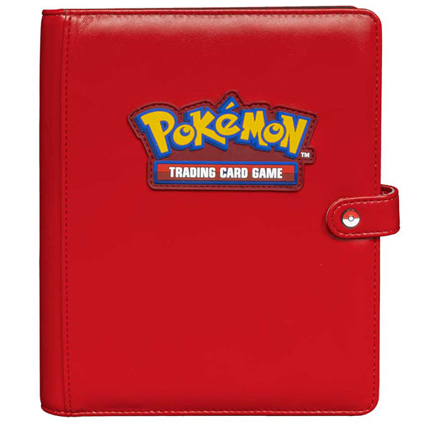 Pokemon Premium Snap Binder- Red