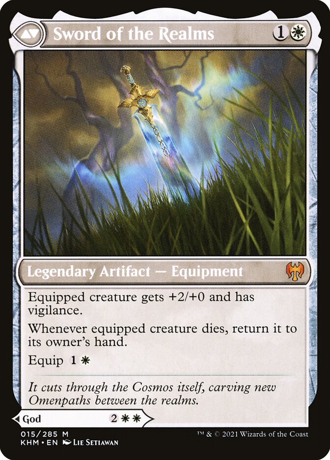 Halvar, God of Battle // Sword of the Realms (15) - Kaldheim (KHM)
