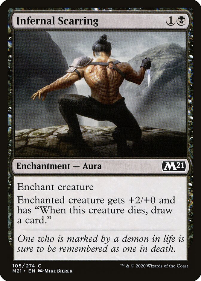 Infernal Scarring (105) - Core Set 2021 (M21)